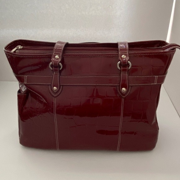 NWOT McKleinUSA Leather Laptop/Tablet Bag Tote - Picture 5 of 17